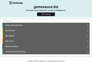gamesauce.biz screenshot