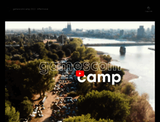 gamescomcamp.de screenshot