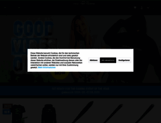 gamescomwear.com screenshot