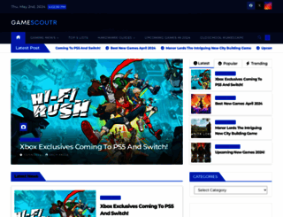 gamescoutr.com screenshot
