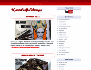 gamescraftscoloring.com screenshot