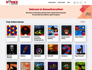 gameseverytime.com screenshot