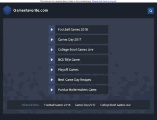 gamesfavorite.com screenshot