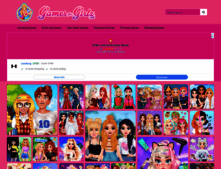 gamesforgirlz.net screenshot