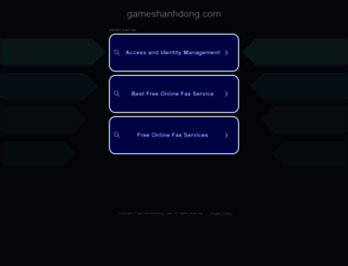gameshanhdong.com screenshot
