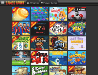 gameshaunt.com screenshot