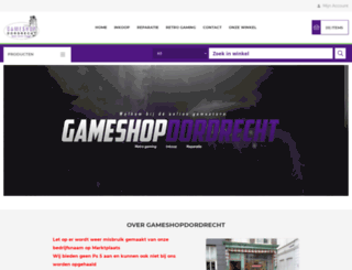 gameshopdordrecht.nl screenshot