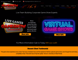 gameshowconnection.com screenshot