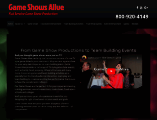 gameshowsalive.com screenshot