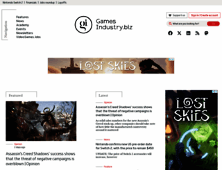 gamesindustry.biz screenshot