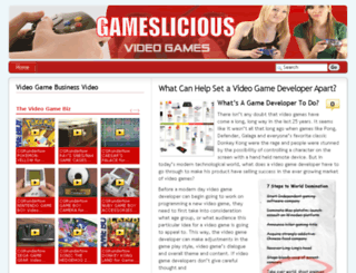 gameslicious.com screenshot