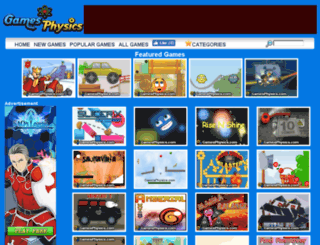 gamesphysics.com screenshot