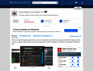 gamespy-comrade.informer.com screenshot