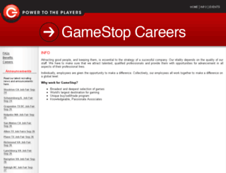 gamestopcareerscorp.silkroad.com screenshot