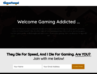 gamestunnel.com screenshot