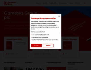 gamesys.co.uk screenshot