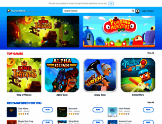gameszone.hungama.com screenshot