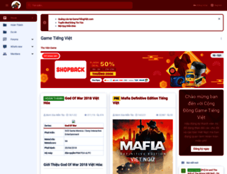 gametiengviet.com screenshot