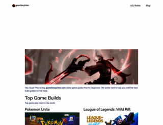 gametimeprime.com screenshot