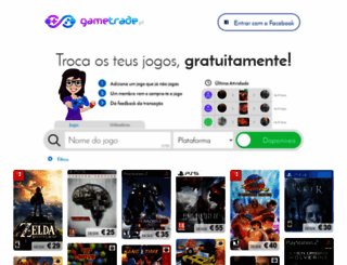 gametrade.pt screenshot