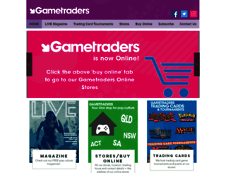 gametraders.com.au screenshot