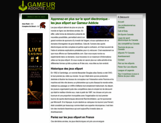 gameuraddicte.com screenshot