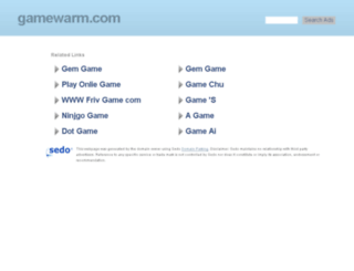 gamewarm.com screenshot