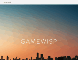 gamewisp.com screenshot