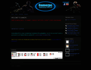 gamezpc.webs.com screenshot