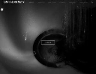gaminebeauty.com screenshot