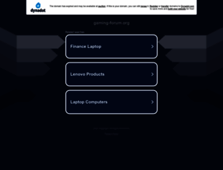gaming-forum.org screenshot