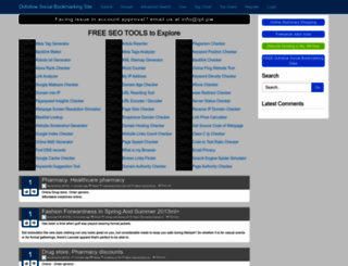 gaming.bookmarking.site screenshot