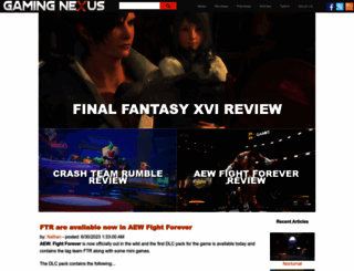 gamingnexus.com screenshot