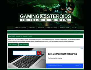 gamingonsteroids.com screenshot