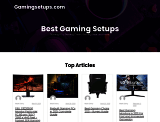 gamingsetups.com screenshot