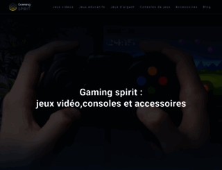 gamingspirit.fr screenshot