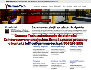 gamma-tech.pl screenshot