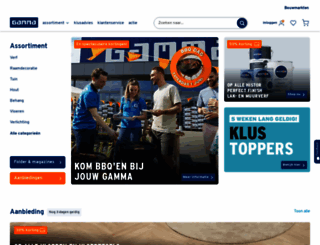 gamma.nl screenshot