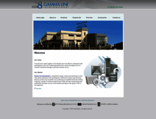 gammaline.com screenshot
