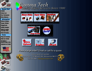 gammatech.com screenshot