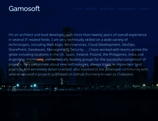 gamosoft.com screenshot