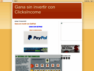 ganaconclicksincome.blogspot.com screenshot