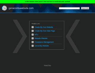 ganacontuwebsite.com screenshot