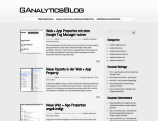 ganalyticsblog.de screenshot