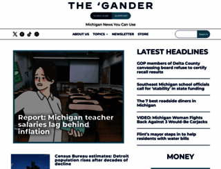 gandernewsroom.com screenshot