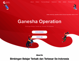 ganesha-operation.com screenshot