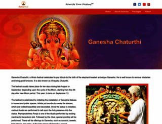 ganeshachaturthi.com screenshot
