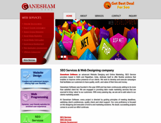ganeshamsoftware.com screenshot