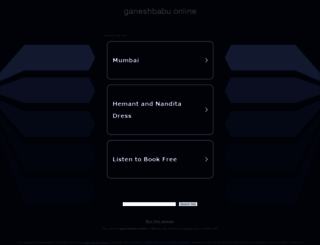 ganeshbabu.online screenshot