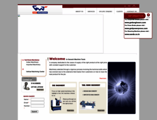 ganeshmachinetools.com screenshot